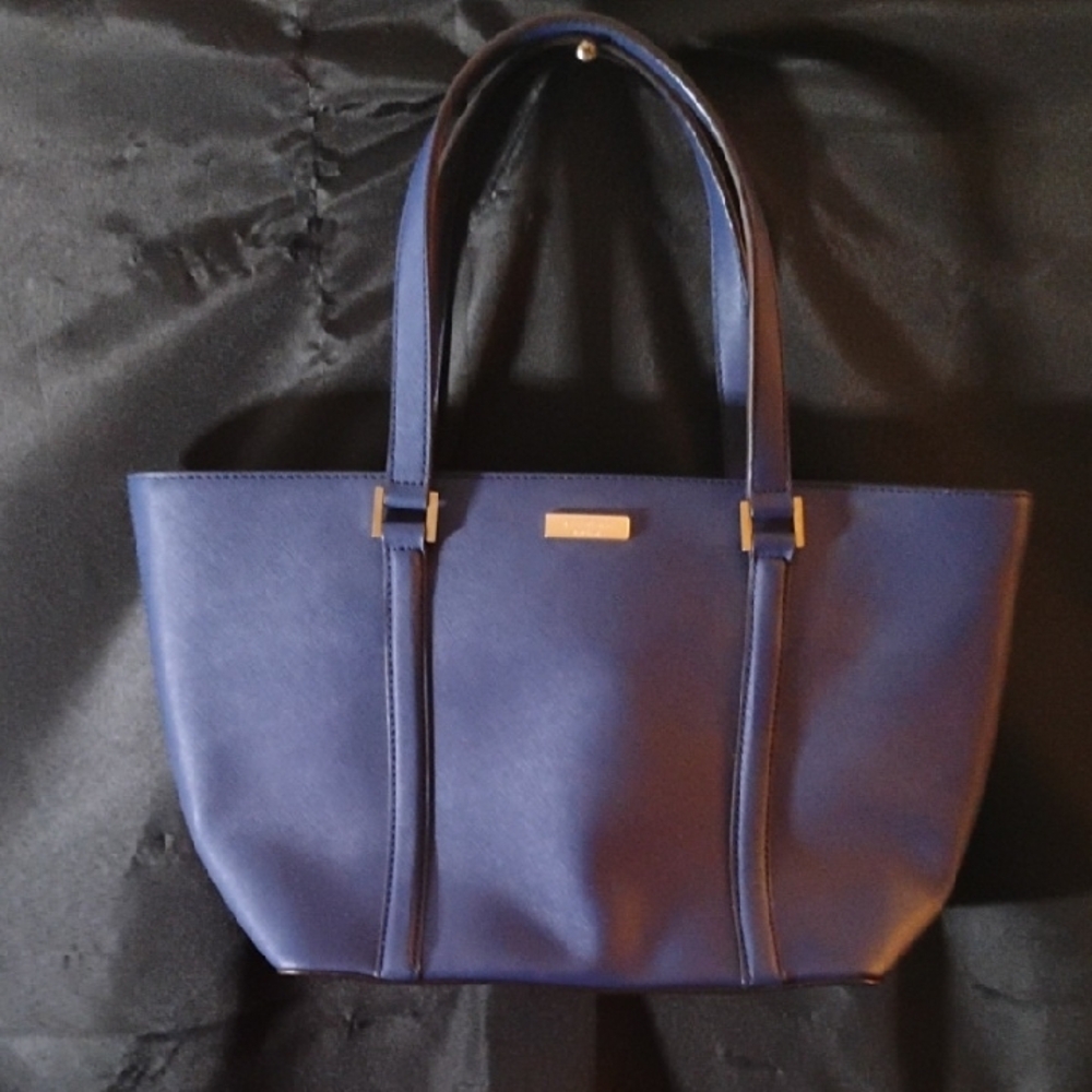 Kate Spade Blue Leather Tote
